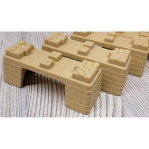 Lot of 3 Thomas Train Tank Medium Track Riser Bridge Support Stop Go Replacement